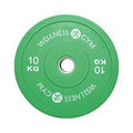 RUBBERISED  BUMPER PLATE BLUE COLORED  (20 KG)