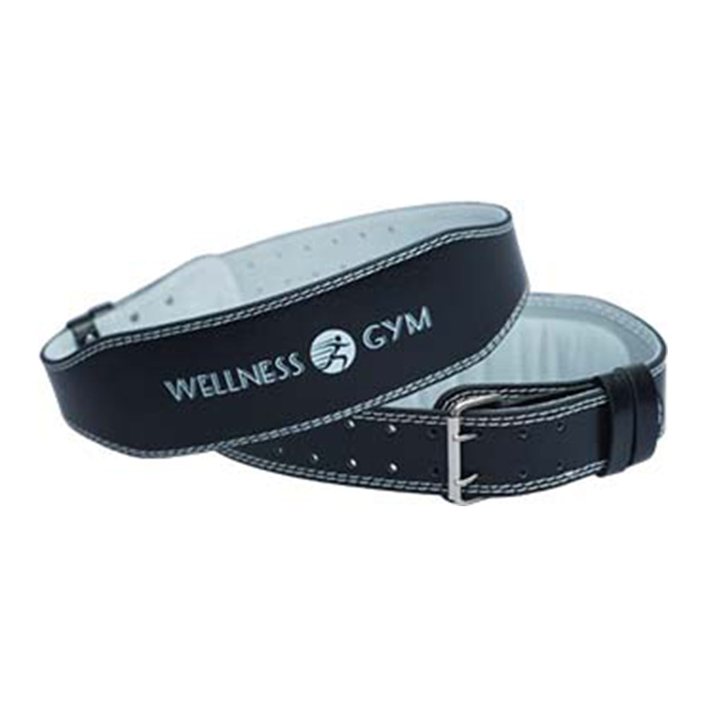PU WEIGHT LIFTING BELT (SIZE-L) BROWN