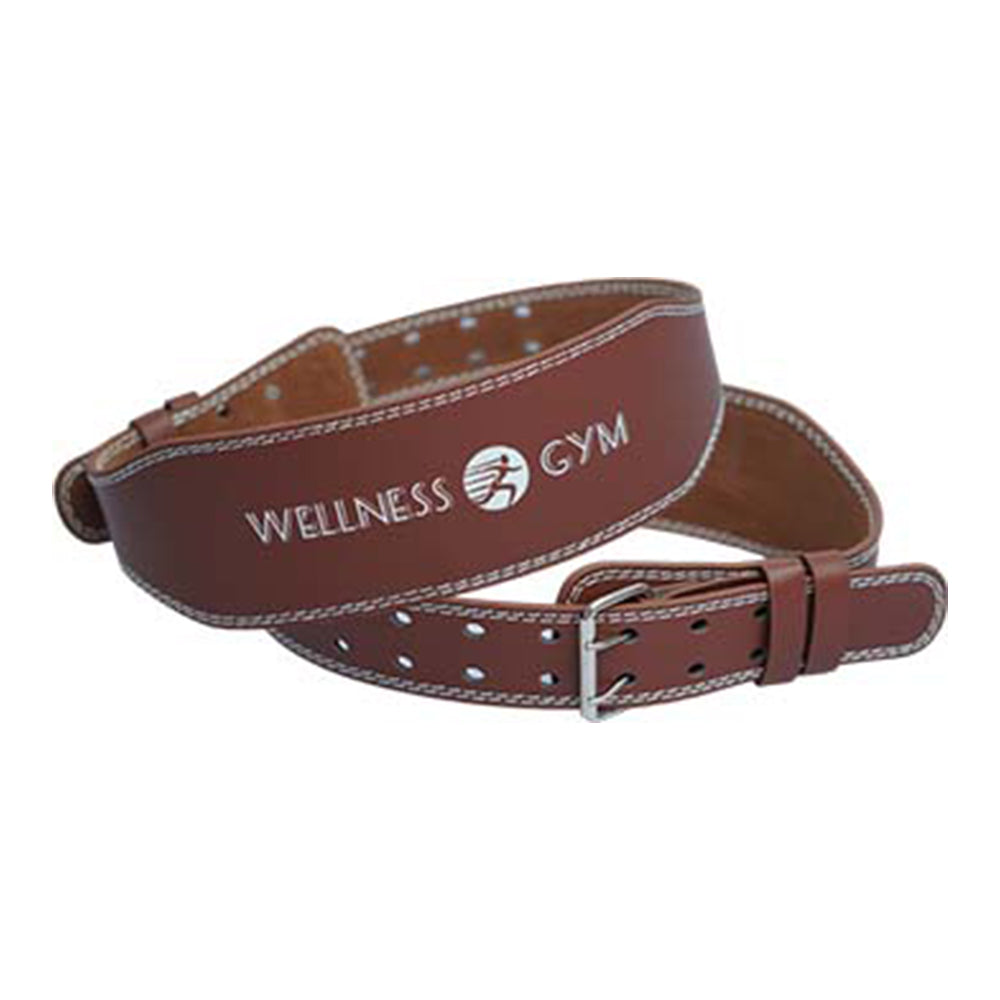 PVC WEIGHT LIFTING BELT (SIZE-L) BROWN